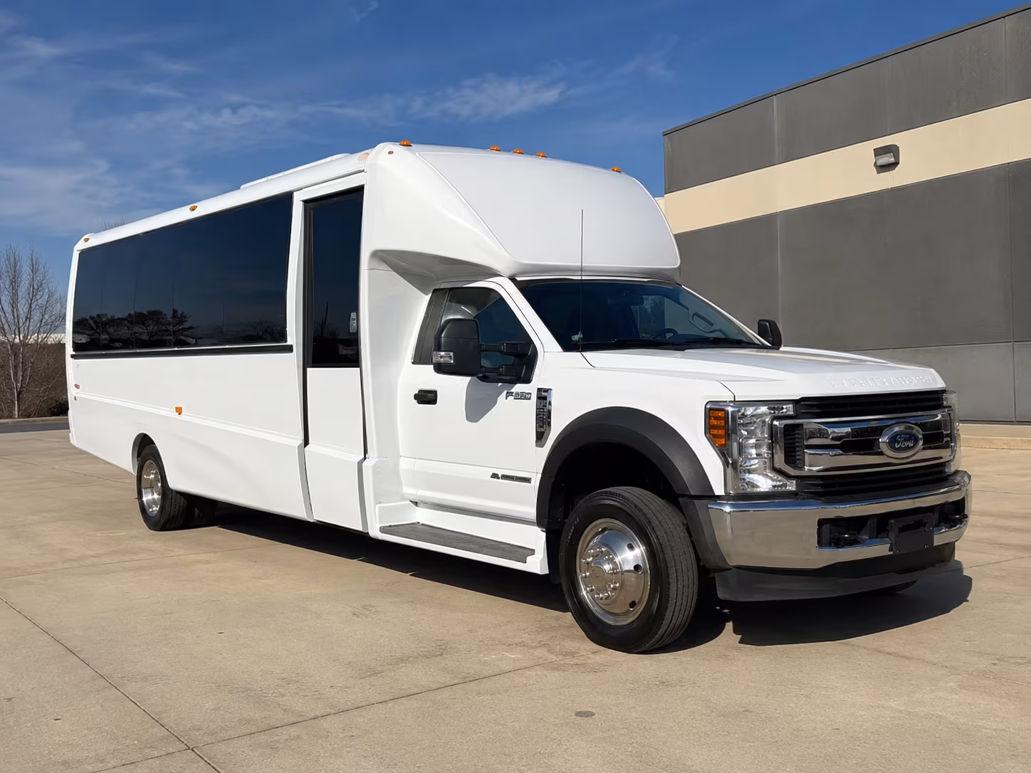 Chula Vista Corporate Transportation party bus exterior