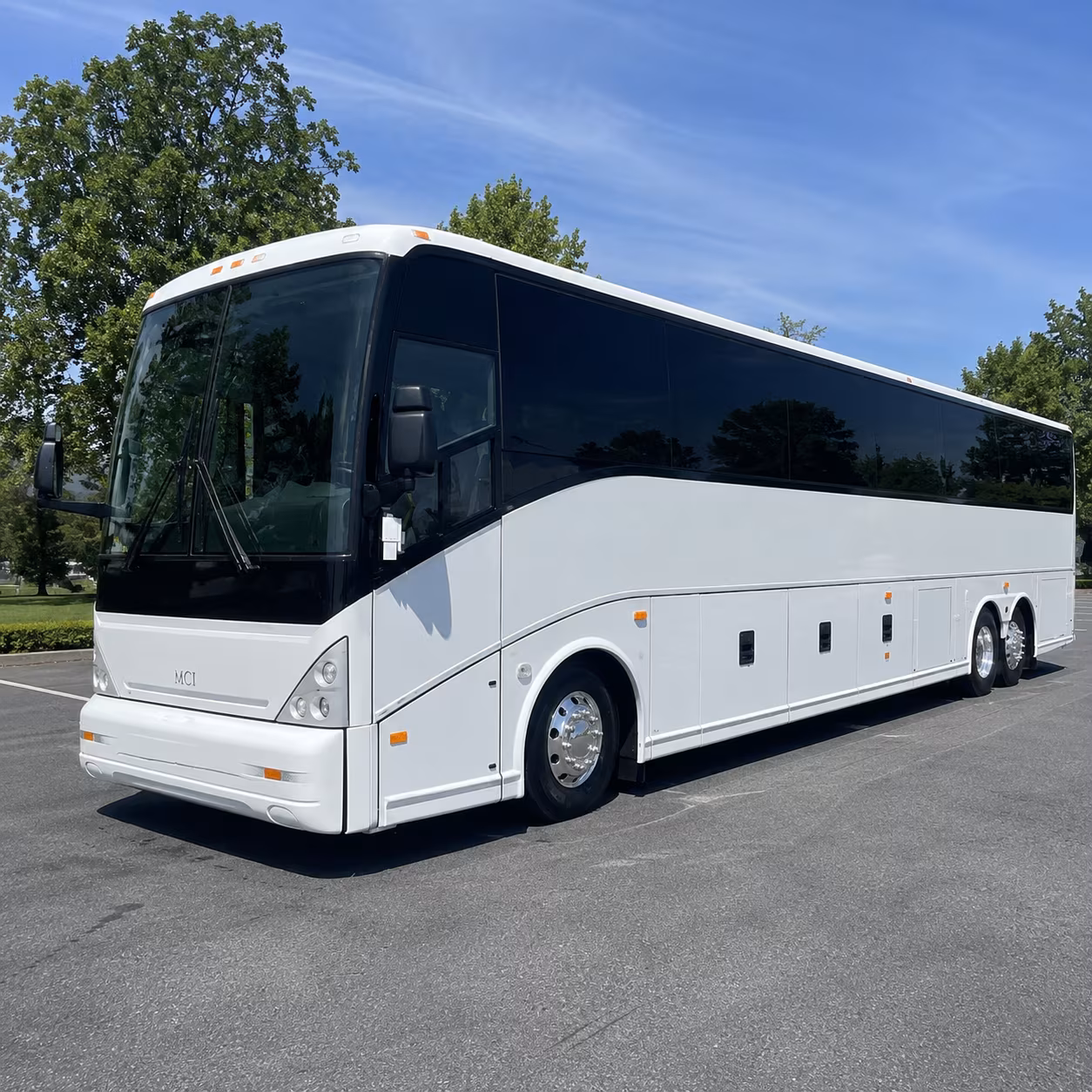 Chula Vista Corporate Transportation party bus exterior