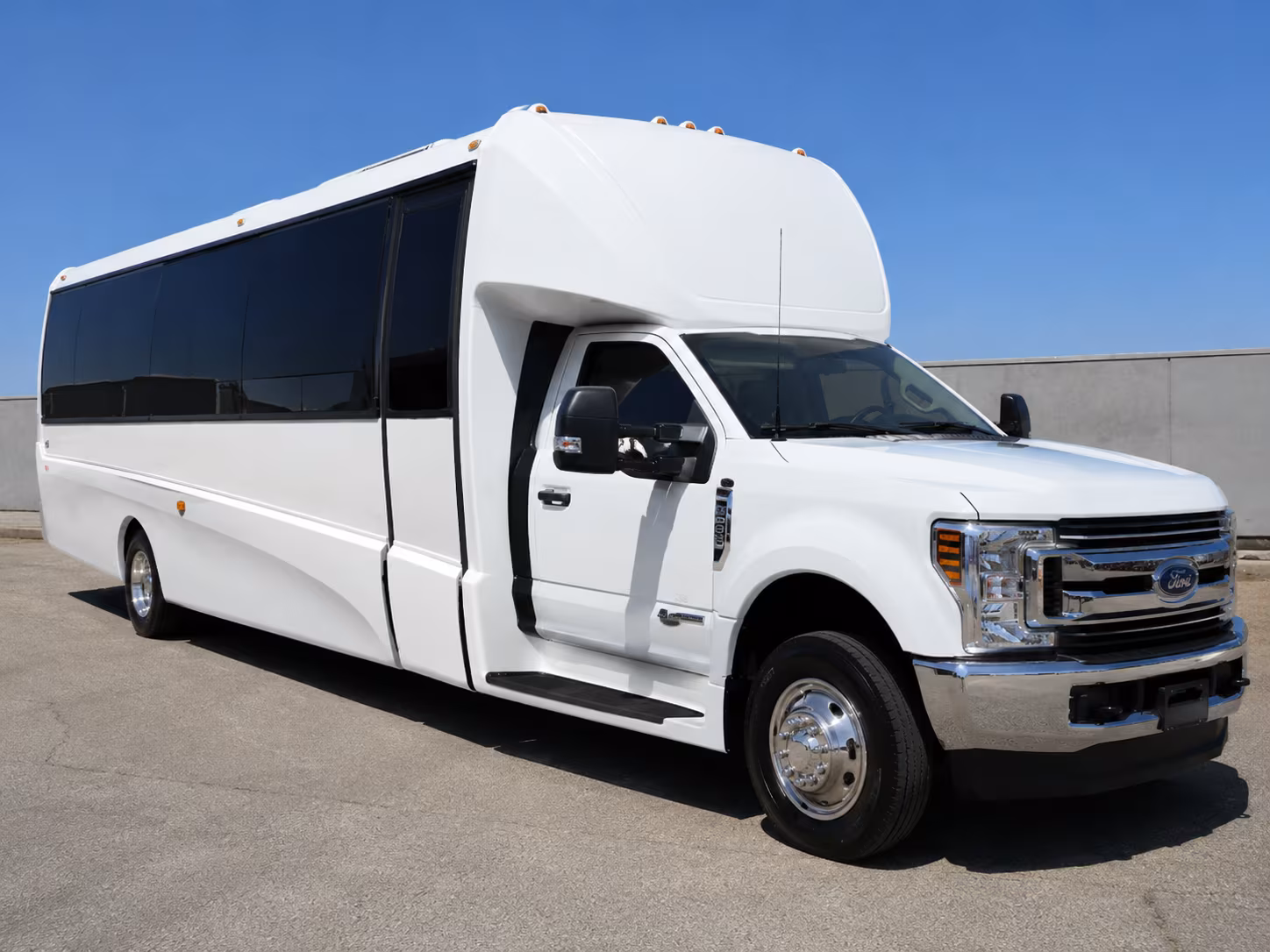 Chula Vista Corporate Transportation party bus exterior