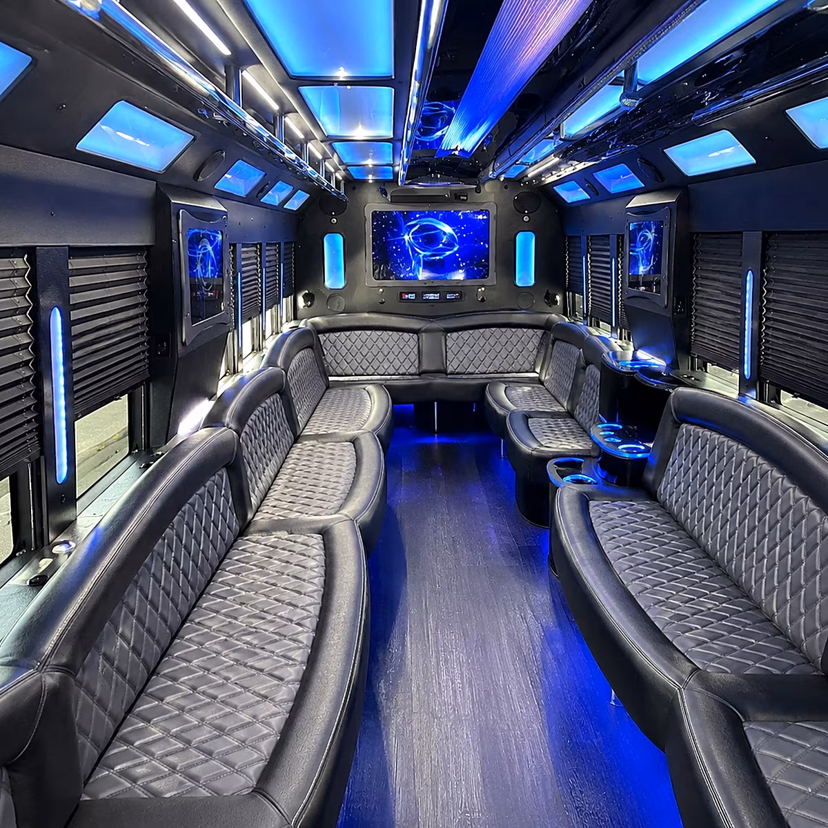 Chula Vista Prom & Homecoming Transportation onboard seating