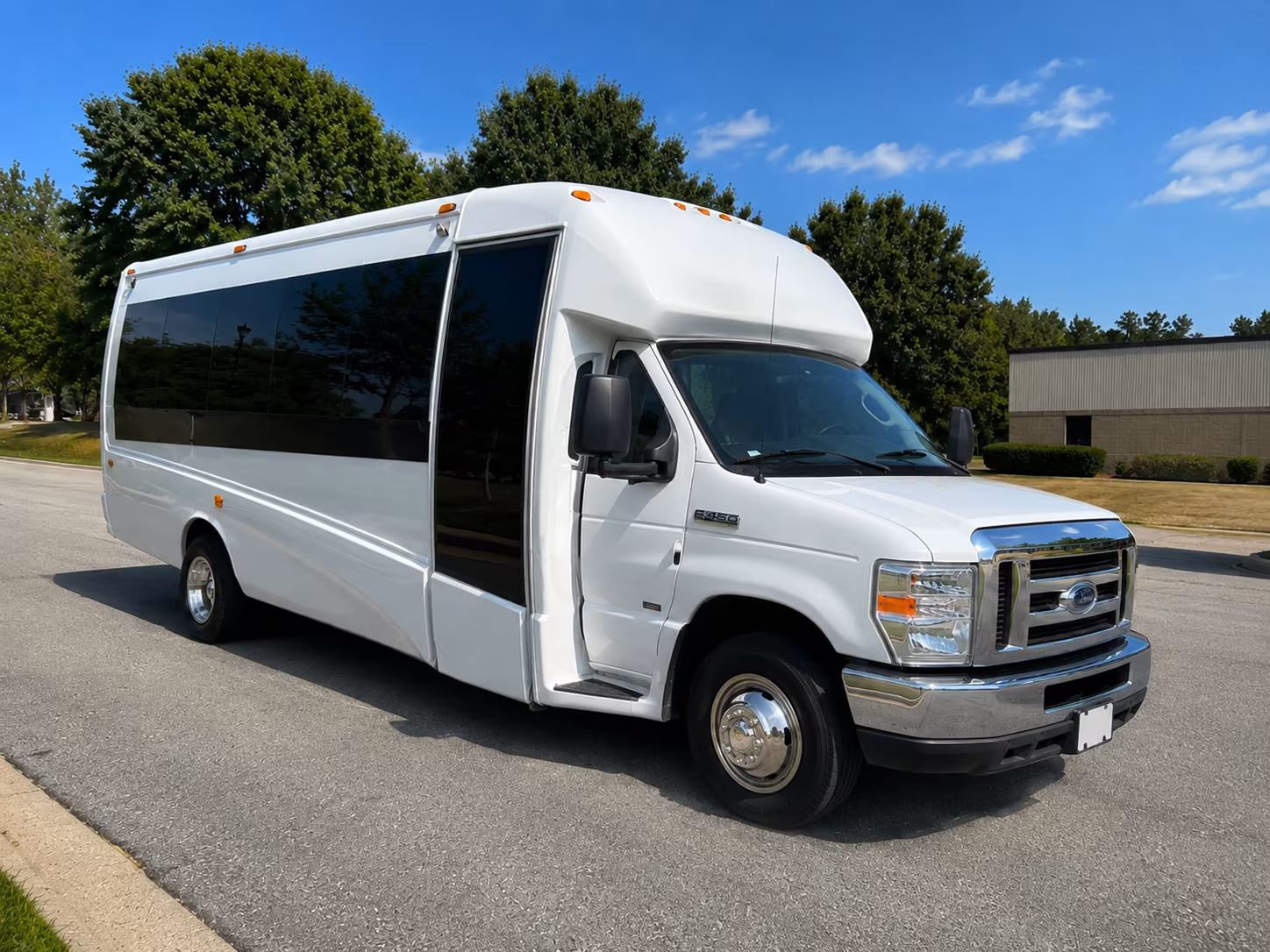 Chula Vista School Event Transportation party bus exterior